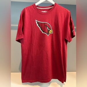 Arizona Cardinals Floyd T-shirt. Size large. Two sided. Nike. Logo on front.